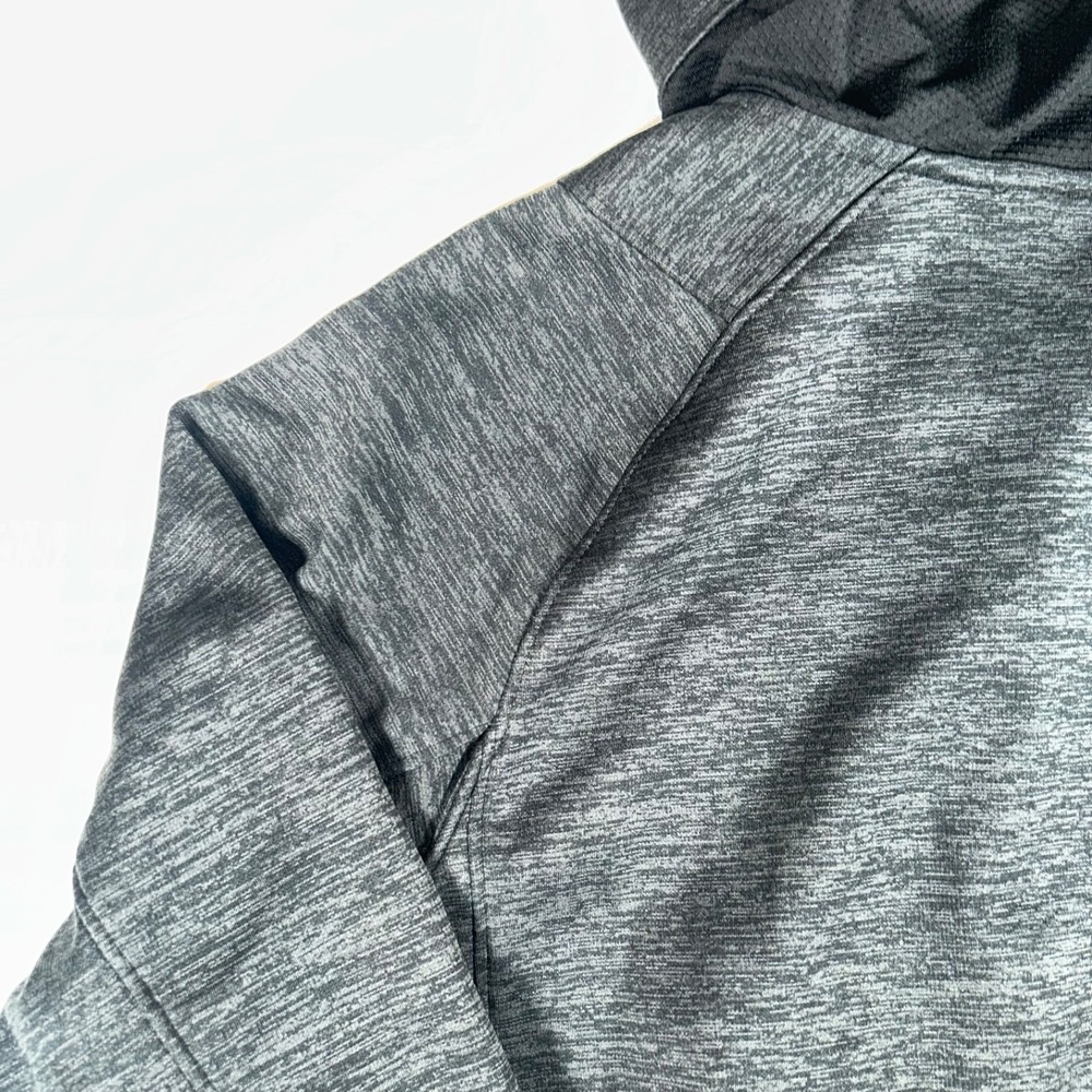 Nike Air Jordan Flight Therma-FIT Full Zip Hoodie Jacket Mens L Gray 688525-010 - Picture 10 of 16